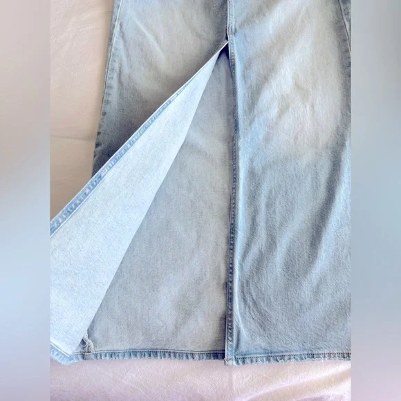 Universal Thread Blue Flare Jean Skirt, NWT! - Picture 2 of 6